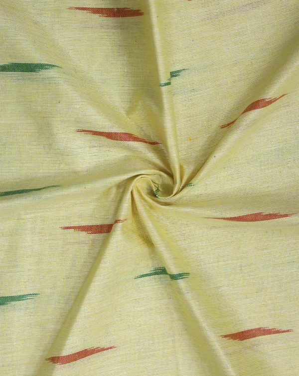 Yarn Dyed Cotton IKAT Fabric